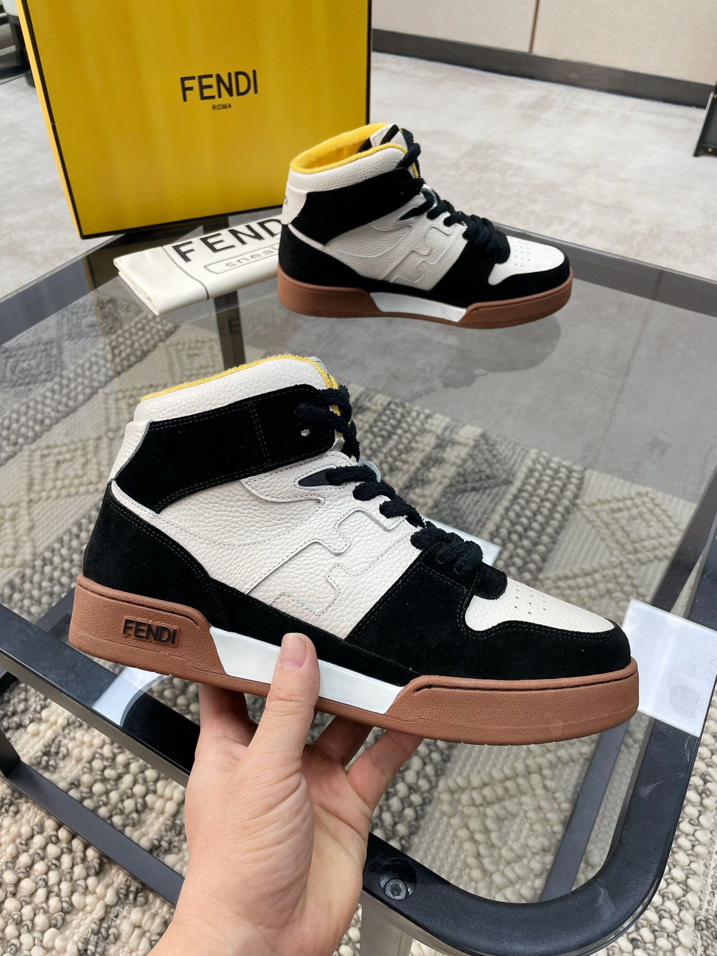 fendi high-top sneakers - size 38-44 - Image 6