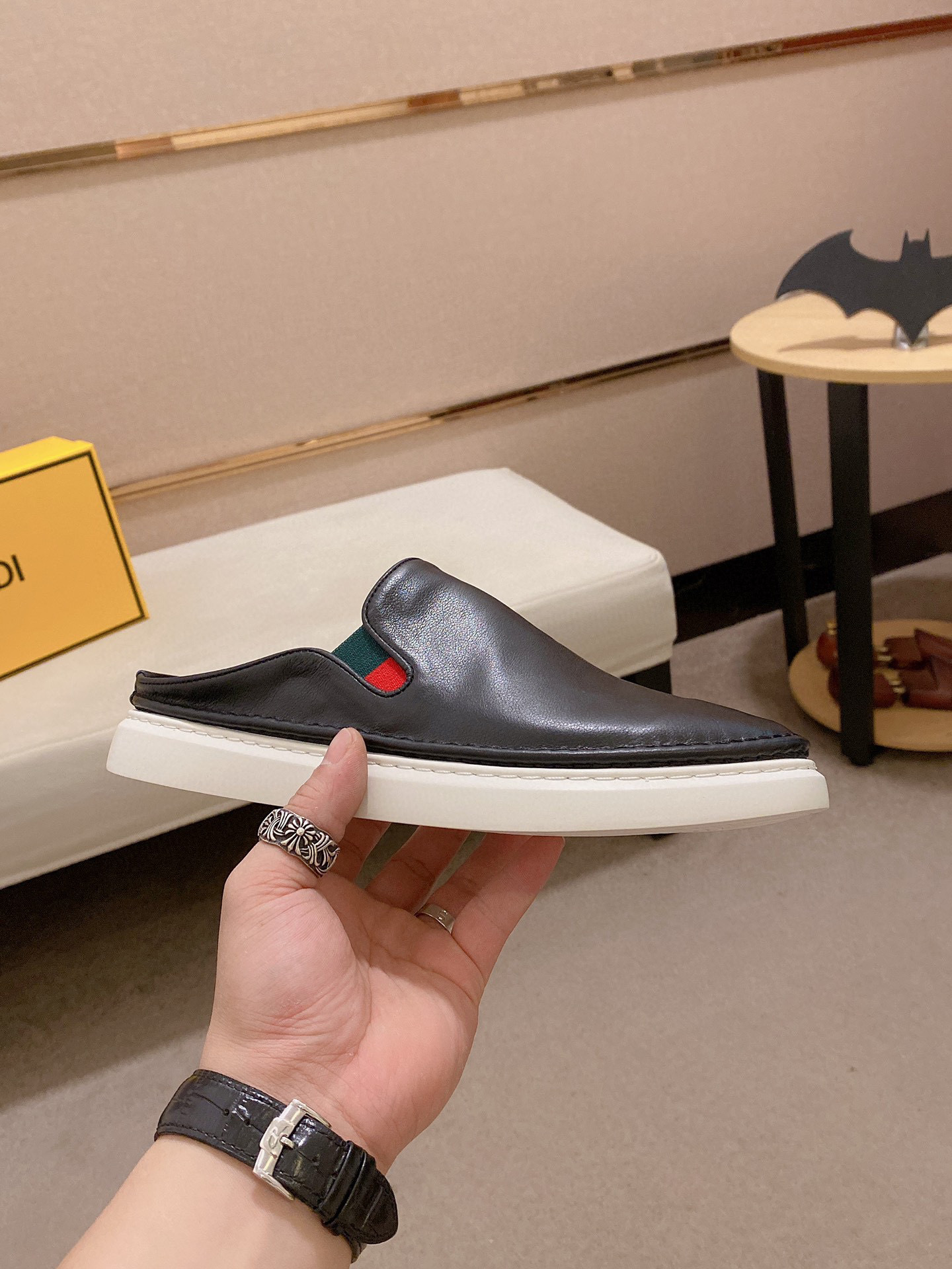 fendi half slip-on shoes, size 38-44 - Image 6