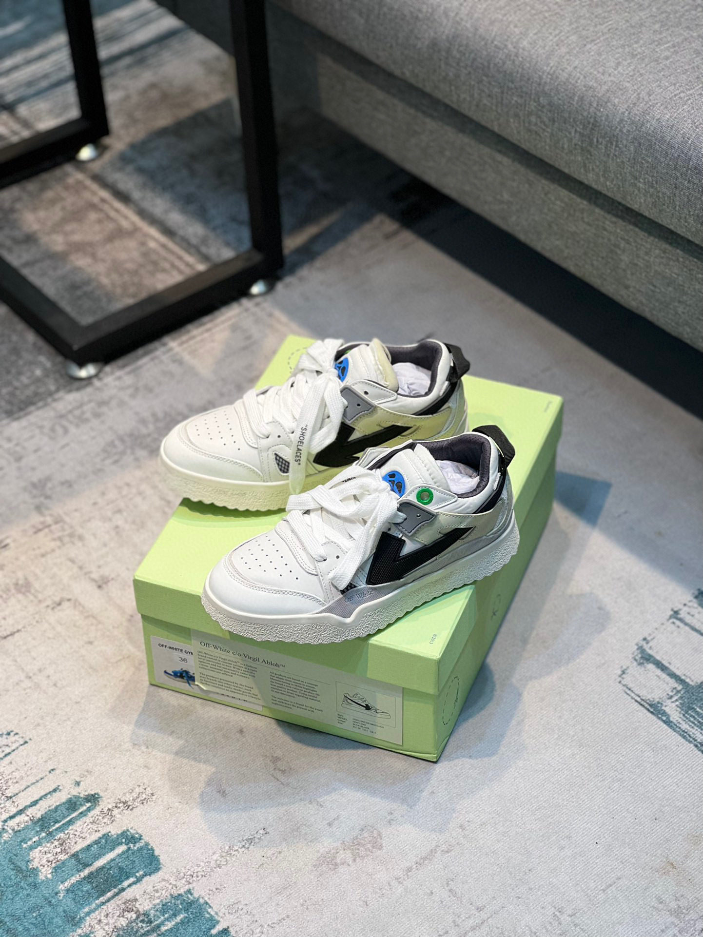 off-white couples sneakers size 35-44 - Image 6