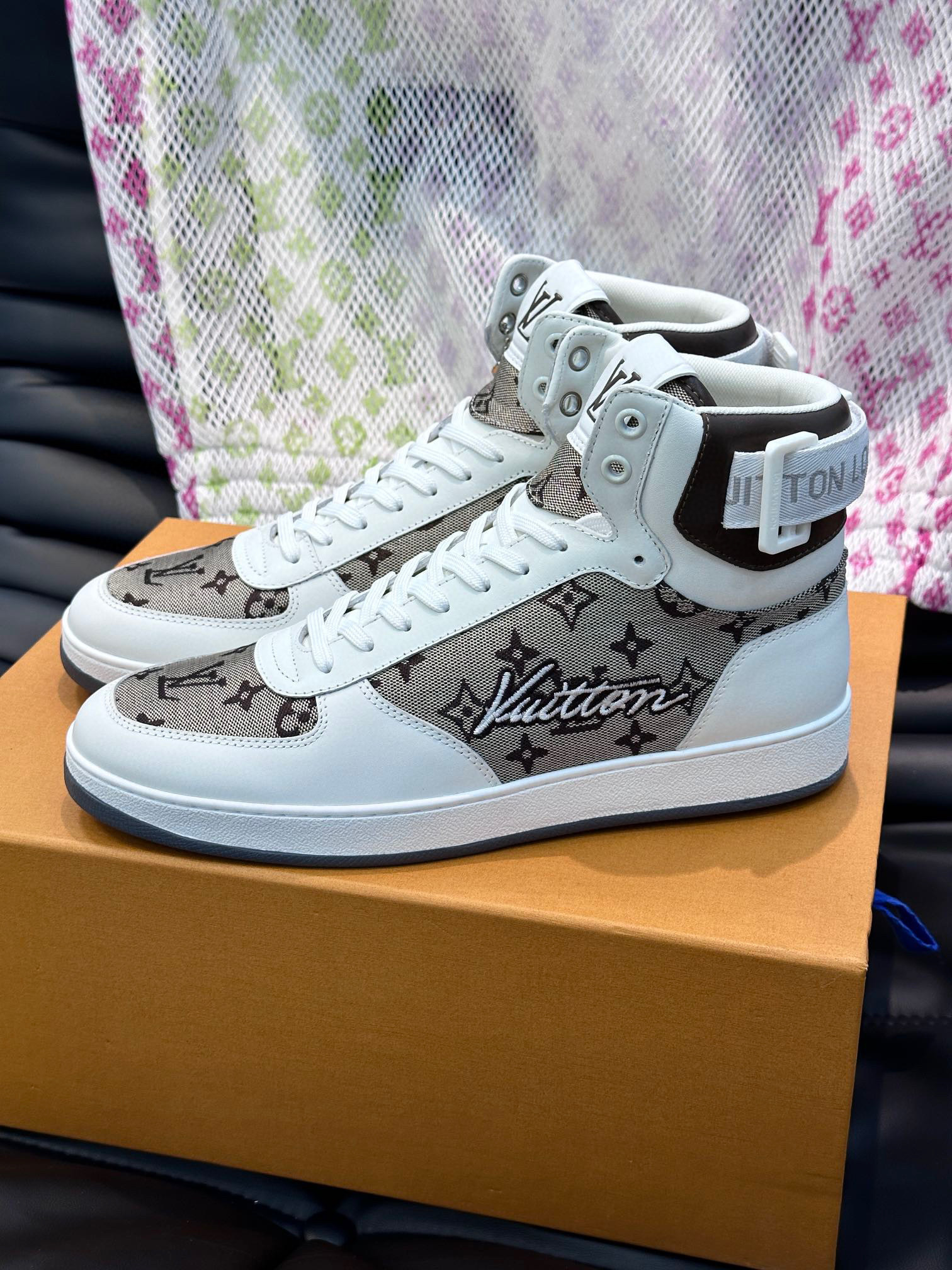 louis vuitton high-top sneakers size 38-44