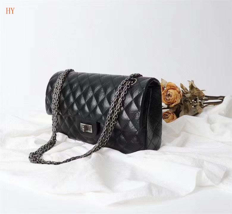 chanel black quilted handbag 25.5x17x7.5 cm - Image 6