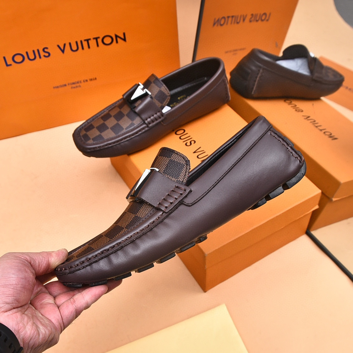 louis vuitton slip-on shoes, size 38-44 - Image 6