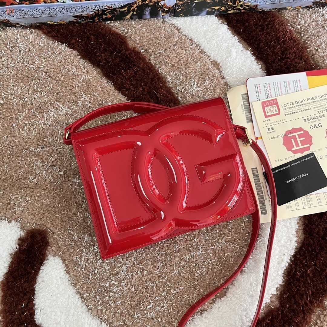 dolce & gabbana red logo bag 20x16x5.5 cm - 532024 - Image 6