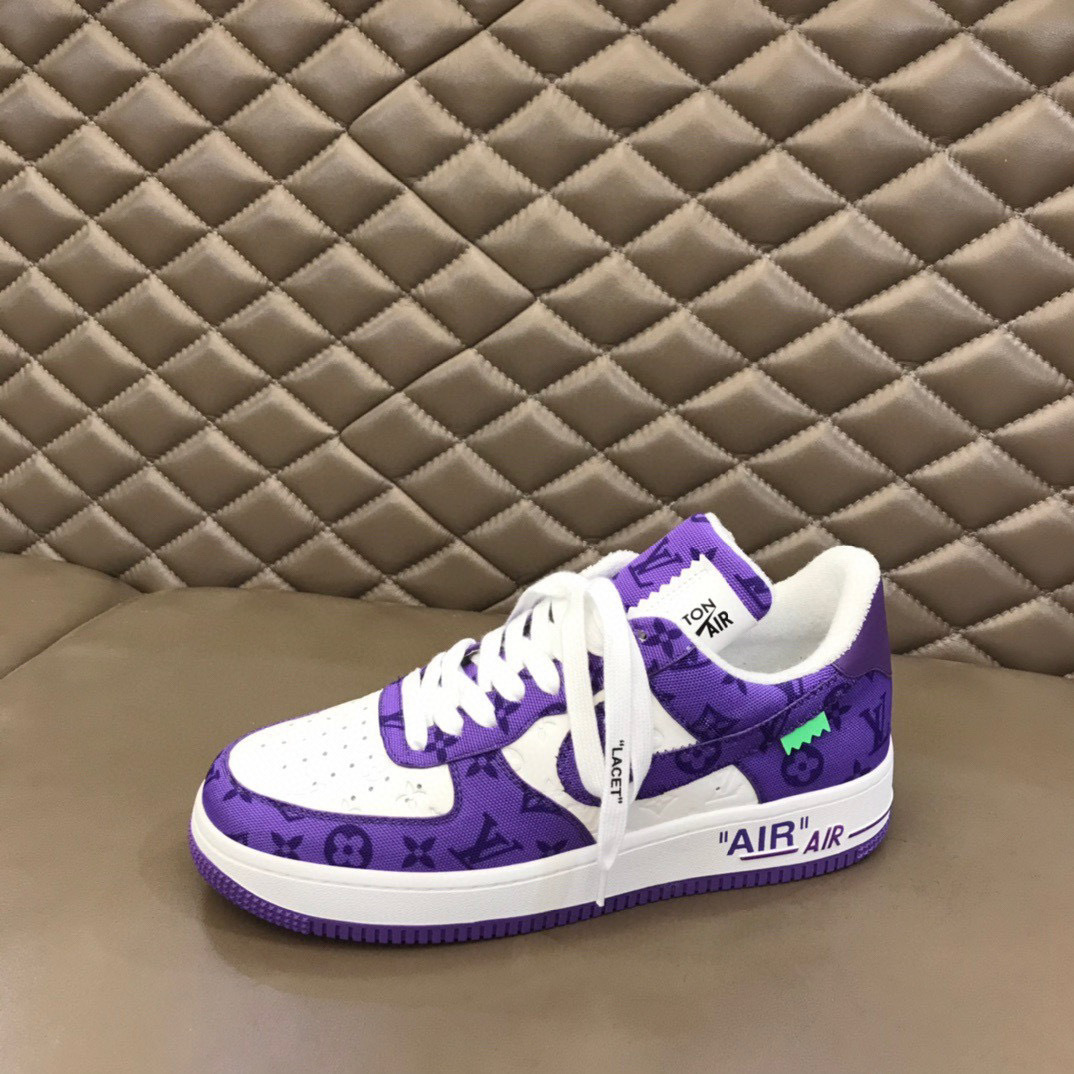 louis vuitton air sneakers size 38-44 - purple/white - Image 6
