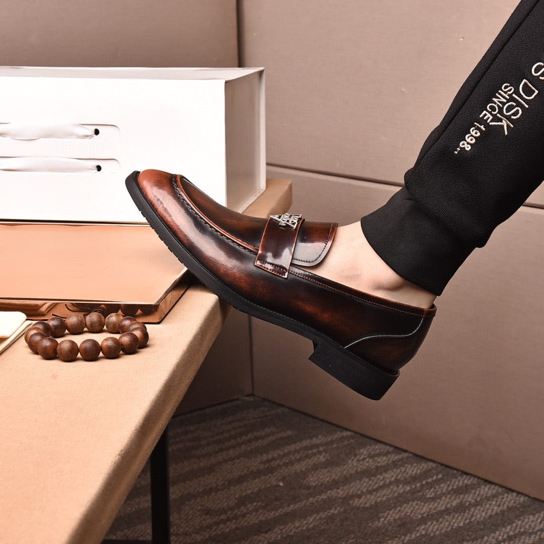 louis vuitton leather shoes size 40 - Image 6