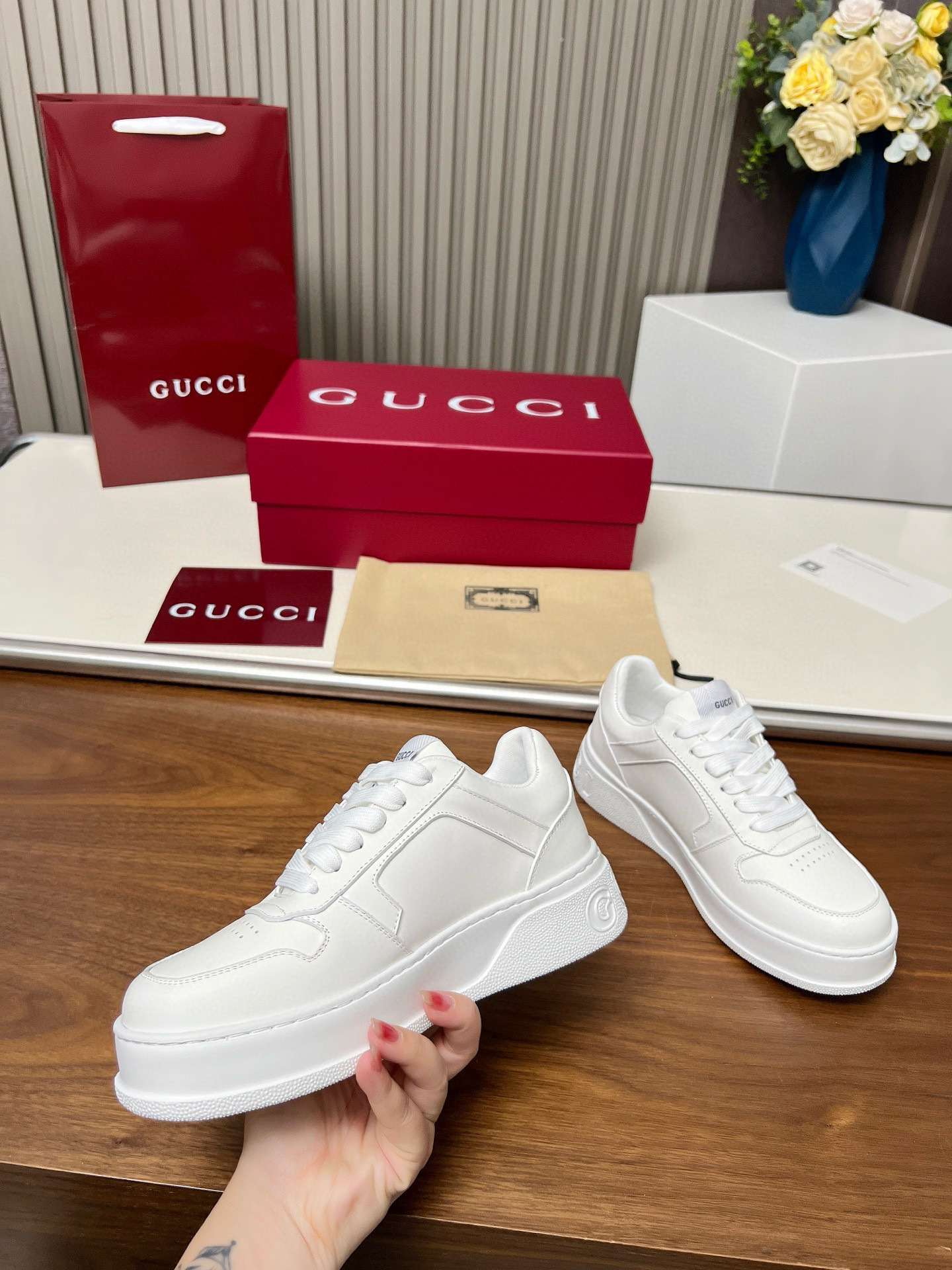gucci g couples sneakers - size 35/45 - Image 6