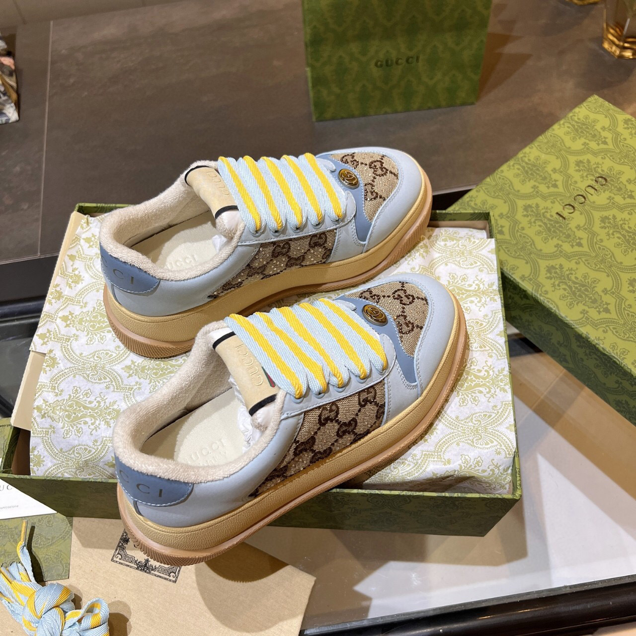 gucci g couples sneakers 35-44 8068300 - Image 5