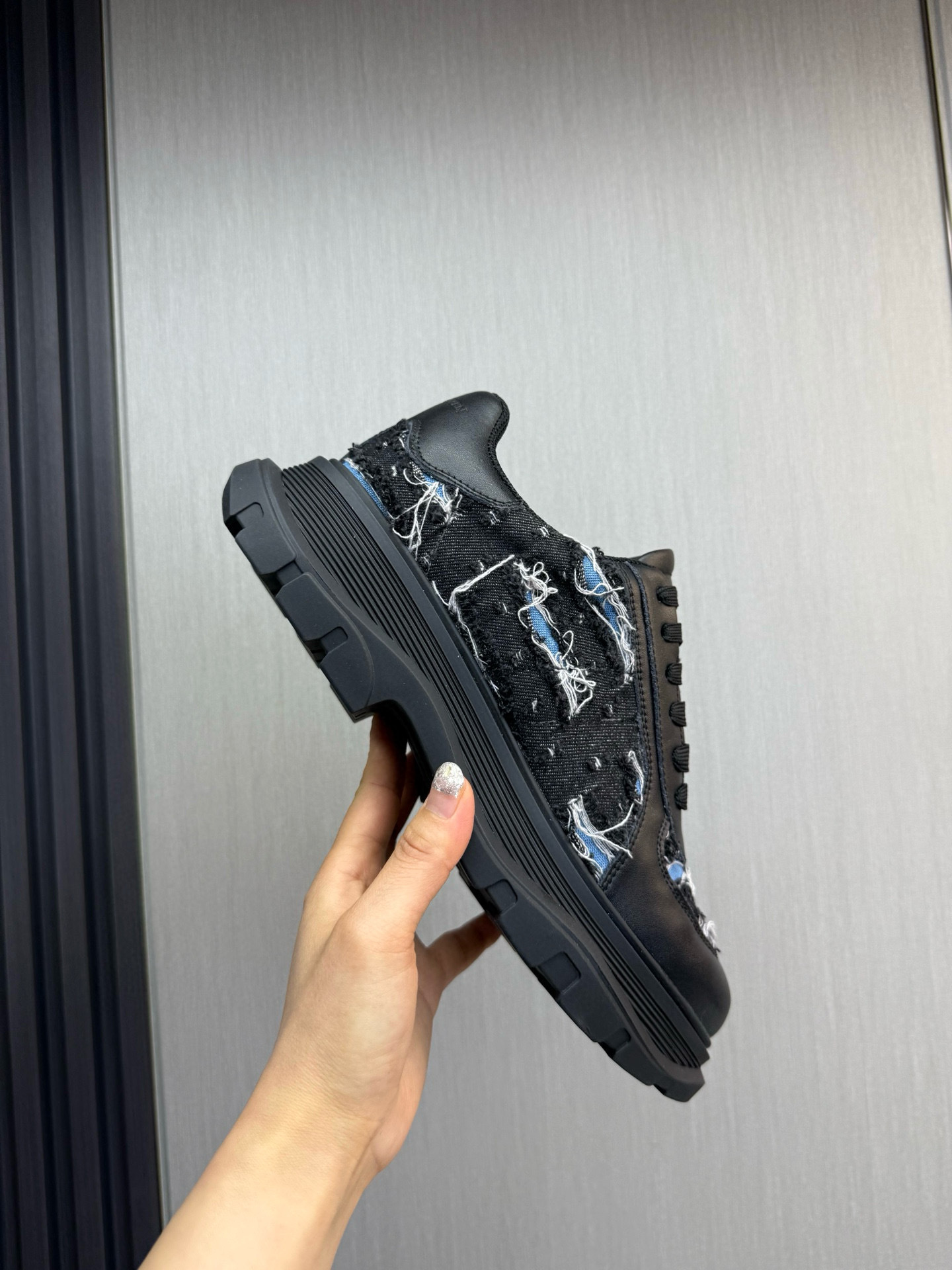 alexander mcqueen couple sneakers 35/44 - black - Image 6