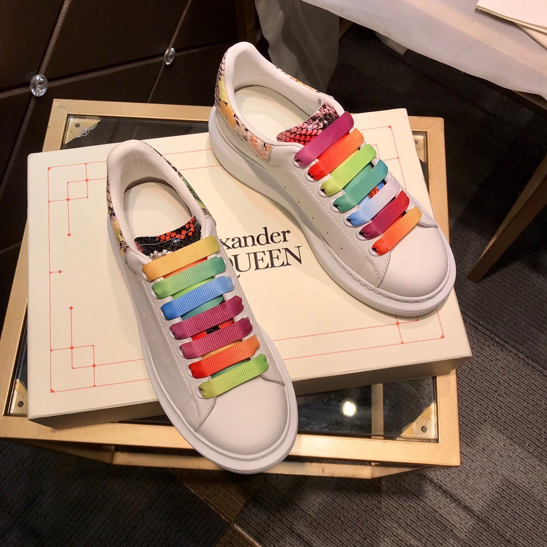 alexander mcqueen colorful lace-up sneakers 35-44 - Image 6