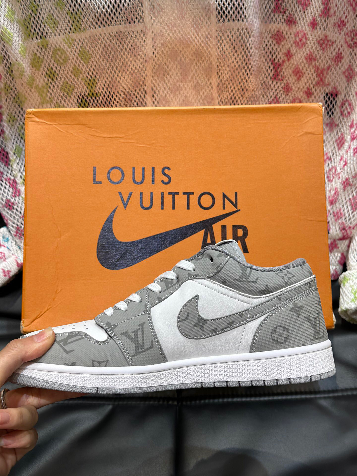 louis vuitton x nike air jordan 1 - size 38-44 - Image 6