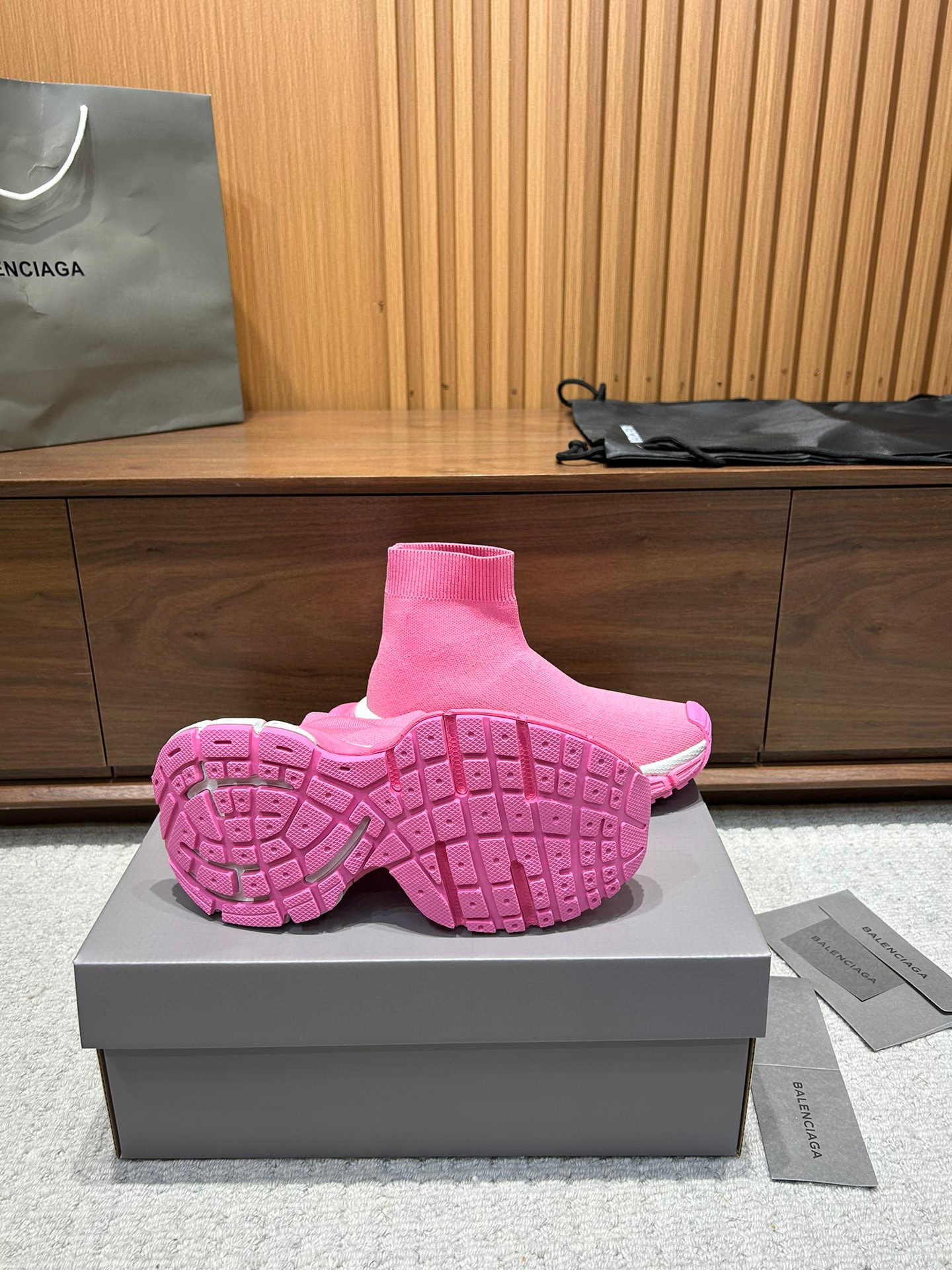 balenciaga pink sock sneakers size 35-44 - Image 6