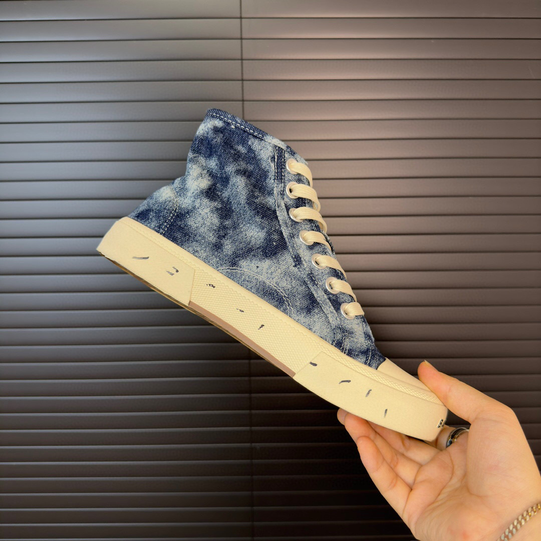balenciaga denim high-top sneakers size 35-44 - Image 6
