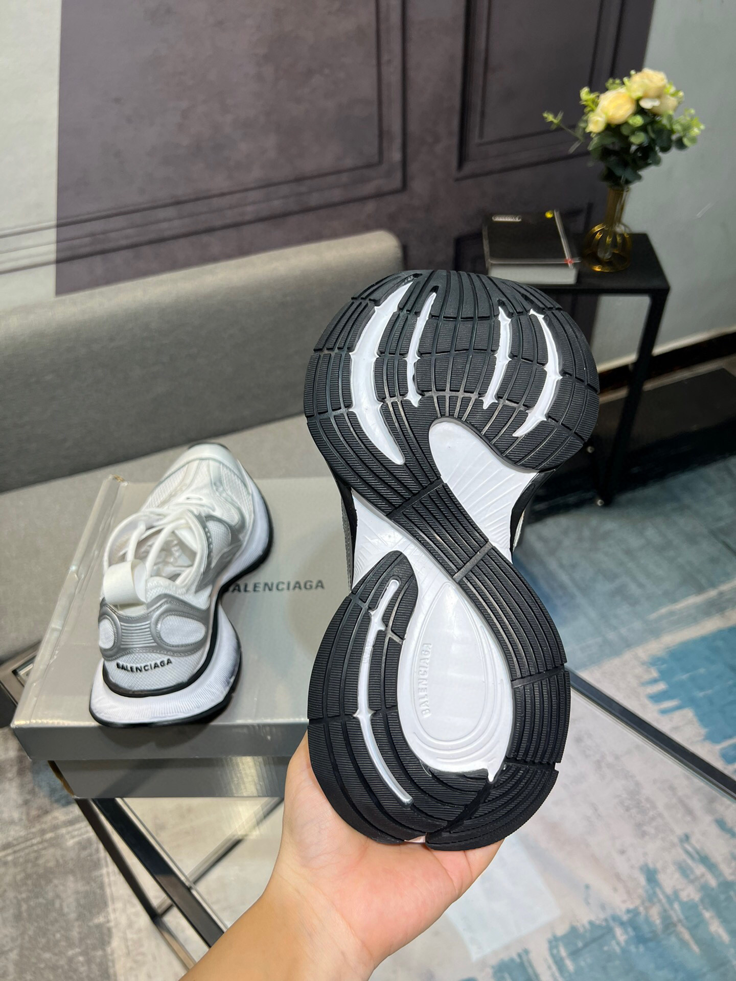 balenciaga unisex sneakers size 35-44 - white - Image 6