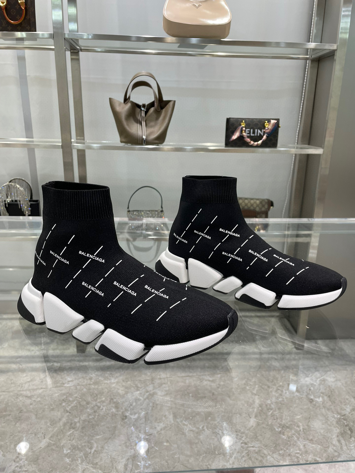 balenciaga sock sneakers - black, size 35-44 - Image 6