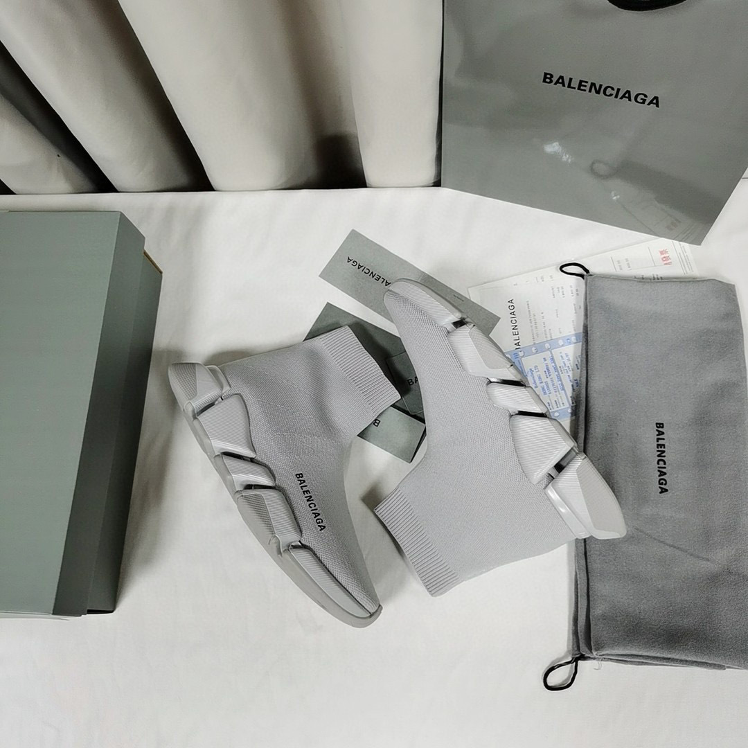 balenciaga sock sneakers in white, sizes 35-44 - Image 6