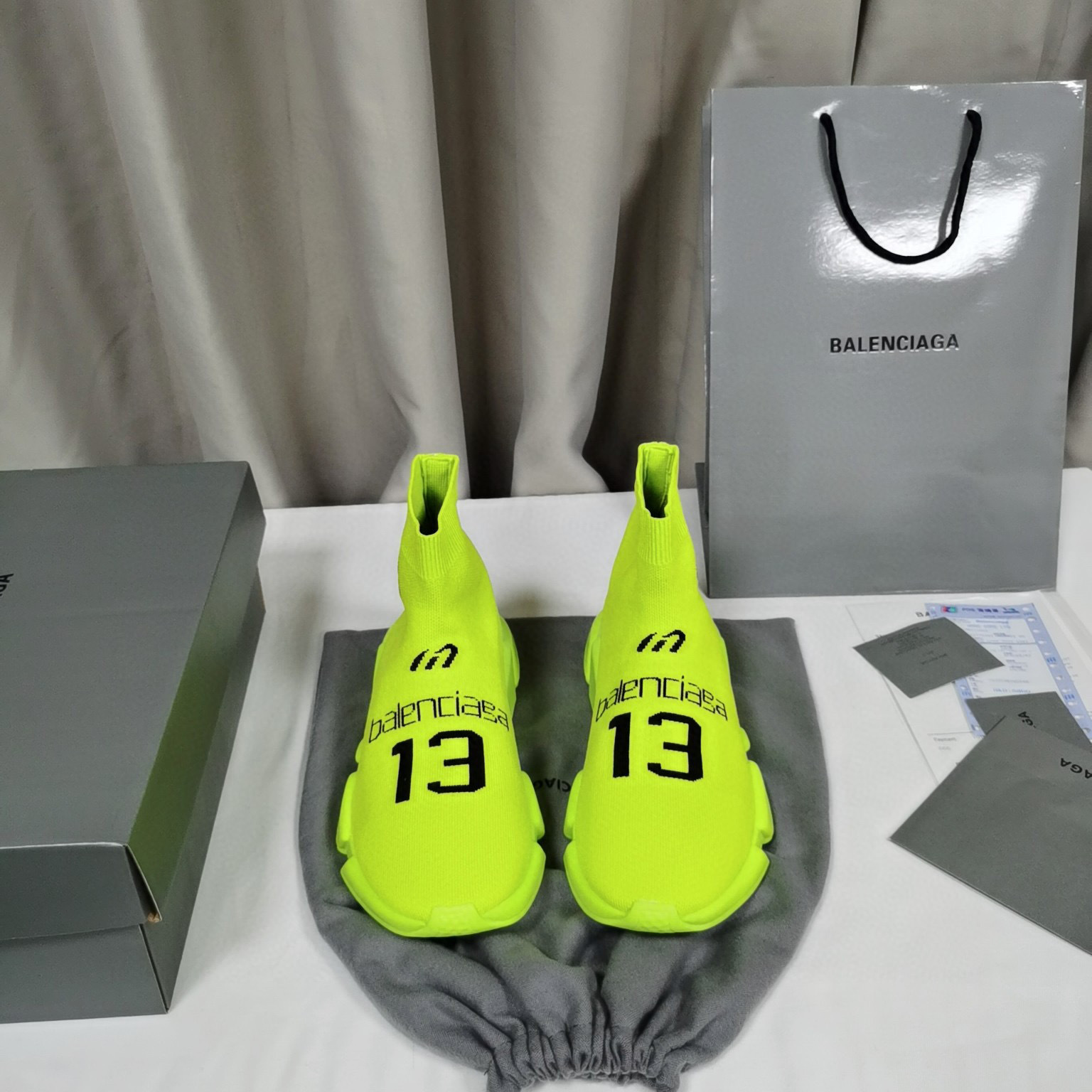 balenciaga neon sock sneakers size 35-44 - Image 6