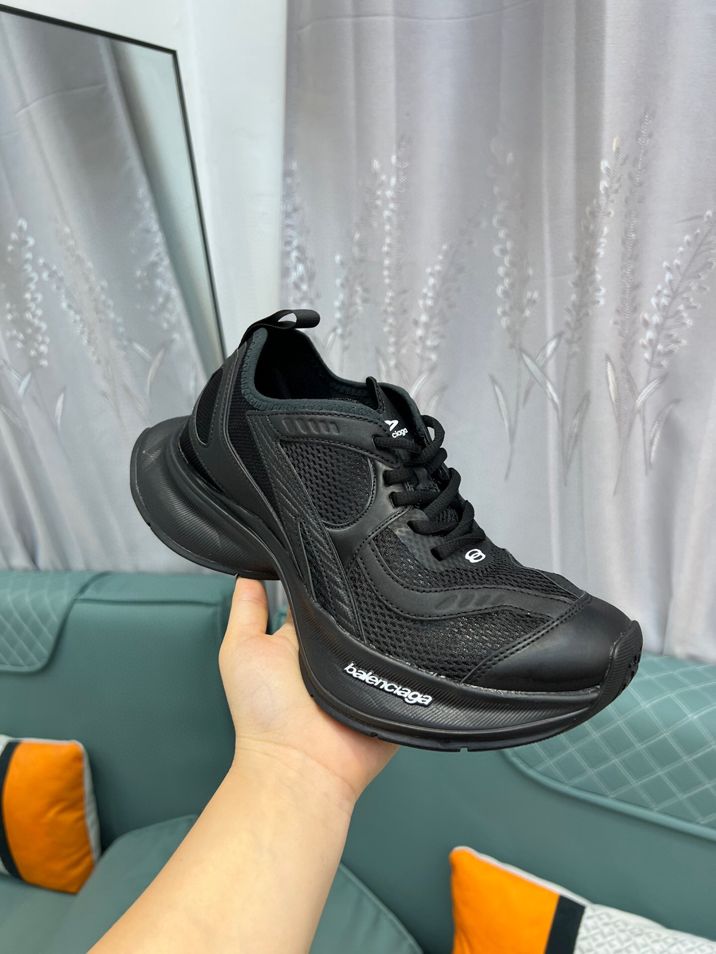 balenciaga unisex sneakers size 35-44 - black - Image 6