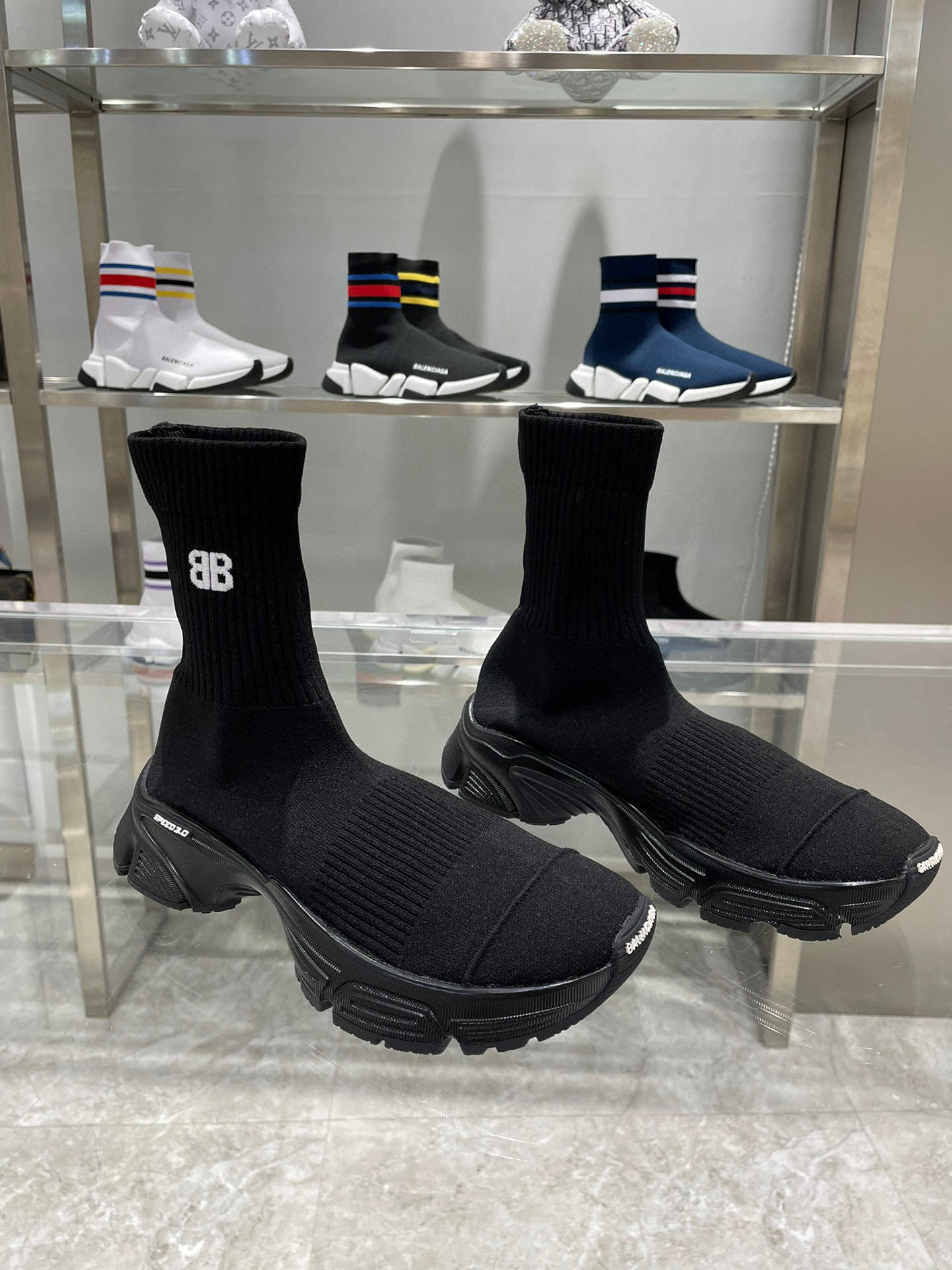 balenciaga black sock sneakers size 35-44 - Image 6