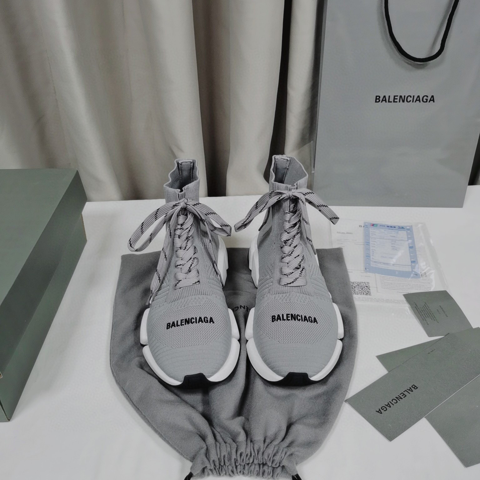 balenciaga couples socks sneakers size 35-44 - Image 6