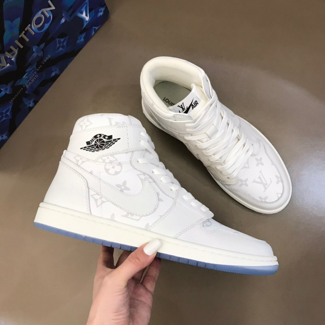 louis vuitton x air jordan 1 high sneakers - size 38-44 - Image 6