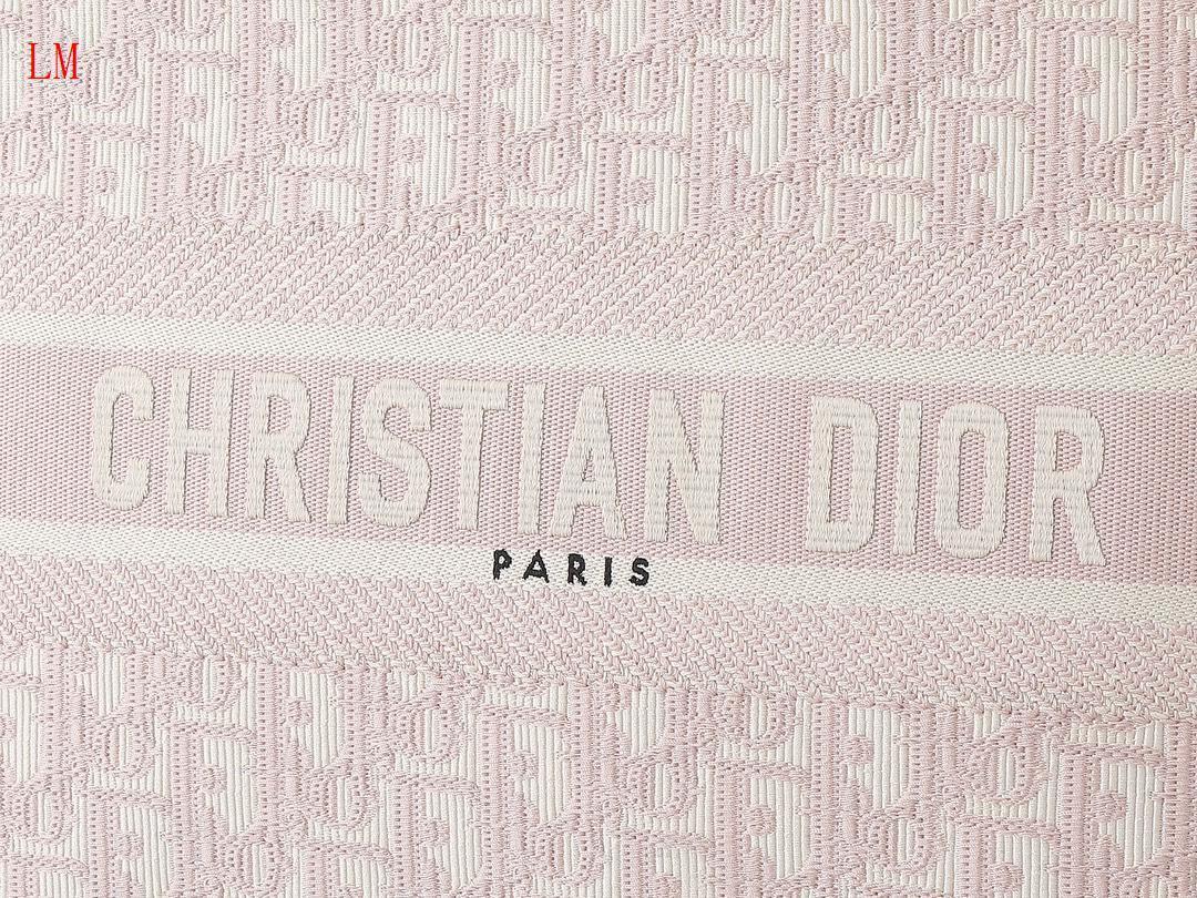 dior christian dior pink tote bag - 36 x 27.5 x 16.8 cm - Image 6