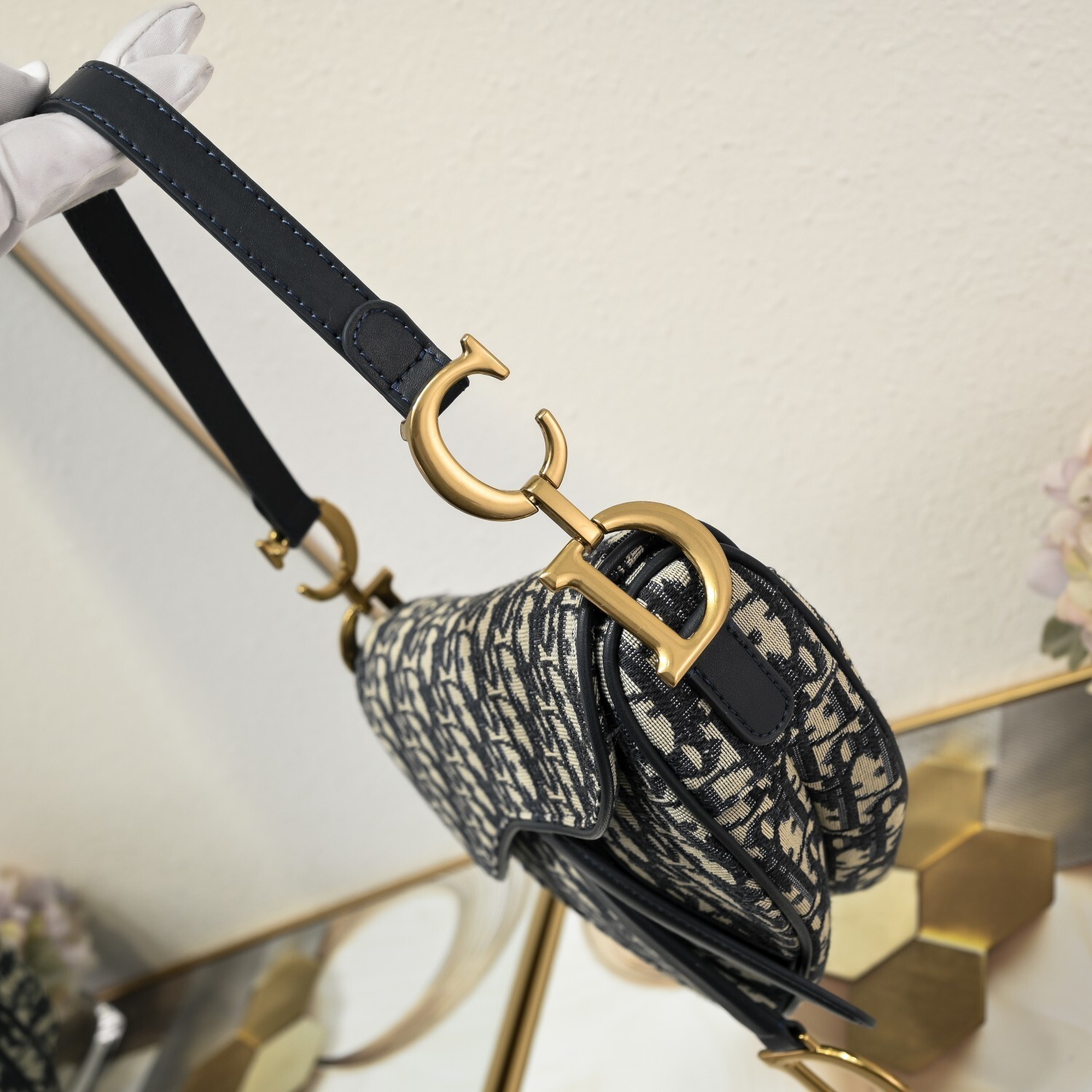 dior saddle bag - 25.5x20x6.5 cm, model 408082 - Image 6