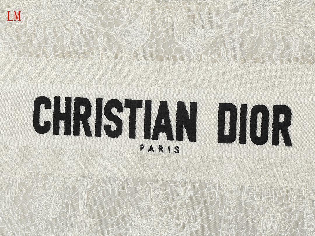 christian dior lace tote bag - 36x27.5x16.8 cm - Image 6