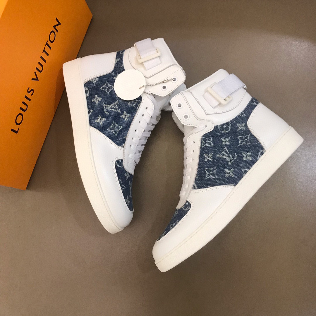 louis vuitton high-top sneakers - size 38-44 - Image 6
