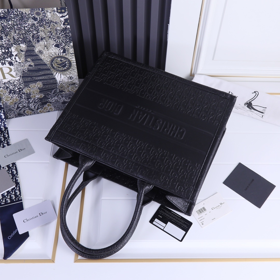 dior black tote bag - 36x20x15 cm - Image 6