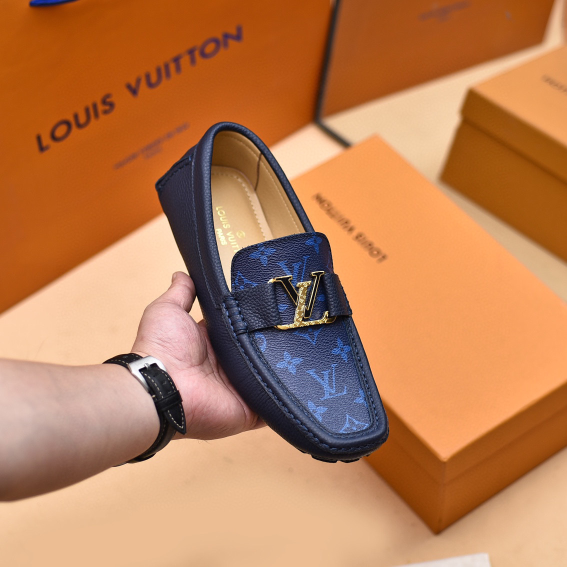 louis vuitton l slip-on shoes, size 38-44 - Image 6