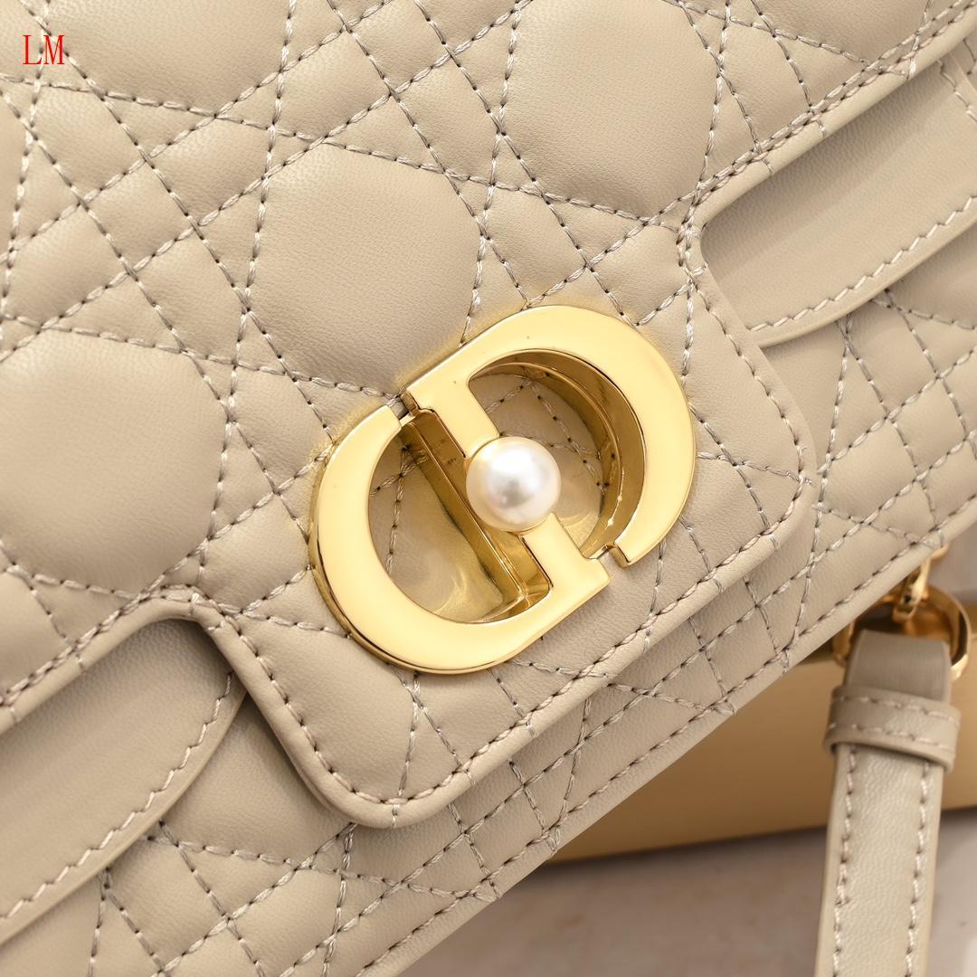 dior quilted handbag 22x14x8 - model 408072 - Image 6