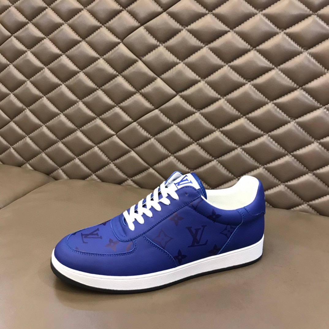louis vuitton blue casual sneakers size 38-44 - Image 6