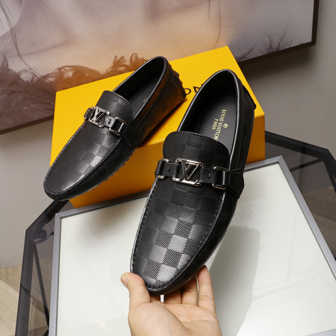 louis vuitton black moccasins size 38-44 - Image 6