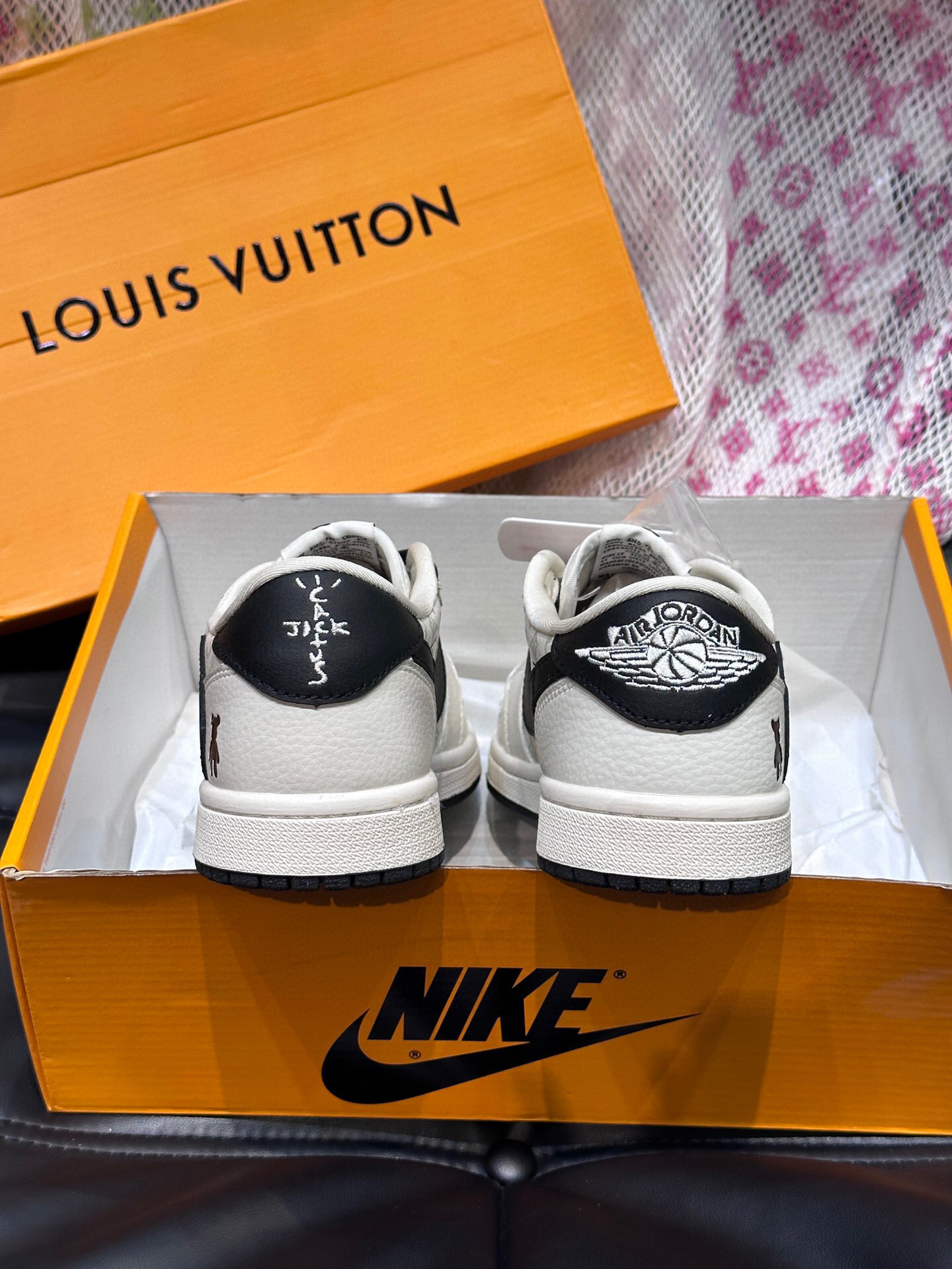 louis vuitton x nike air force 1 sneakers, size 38-44 - Image 6