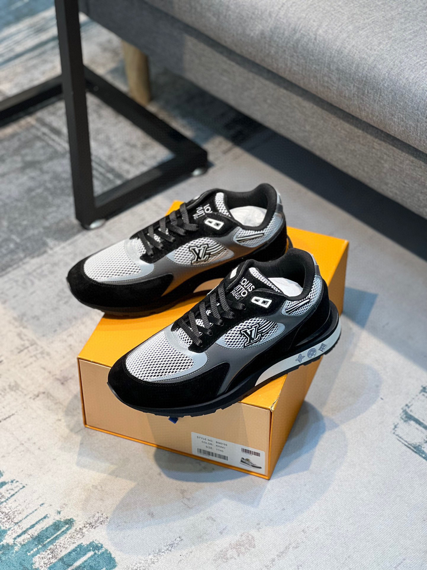 louis vuitton l casual shoes size 38-44