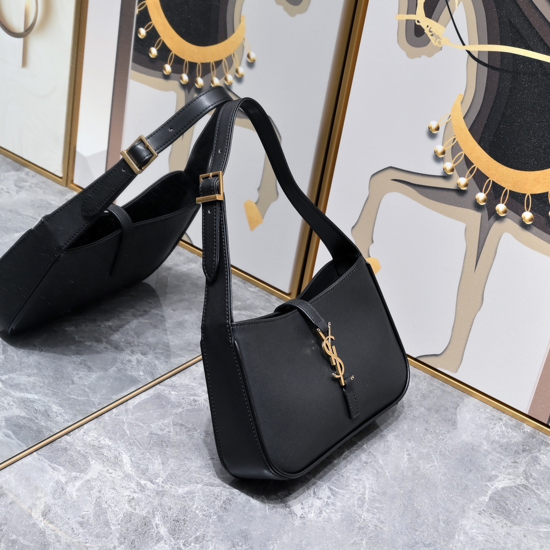 yves saint laurent black handbag 24.5x16x6cm - Image 6