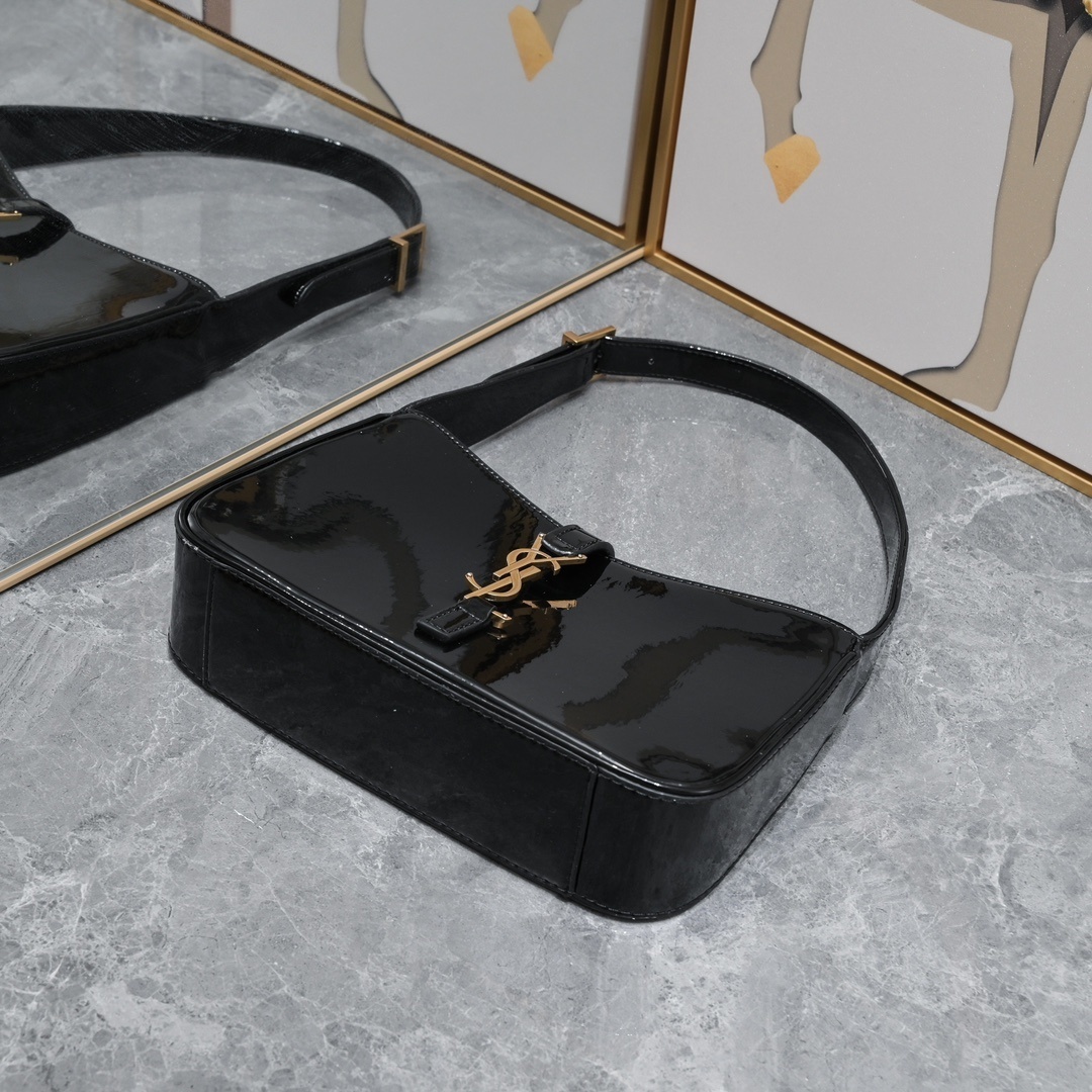 yves saint laurent black handbag 24.5x16x6cm - Image 6