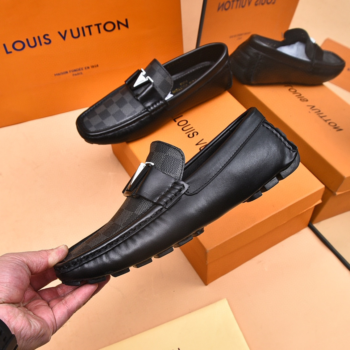 louis vuitton slip-on shoes size 38-44 - Image 6