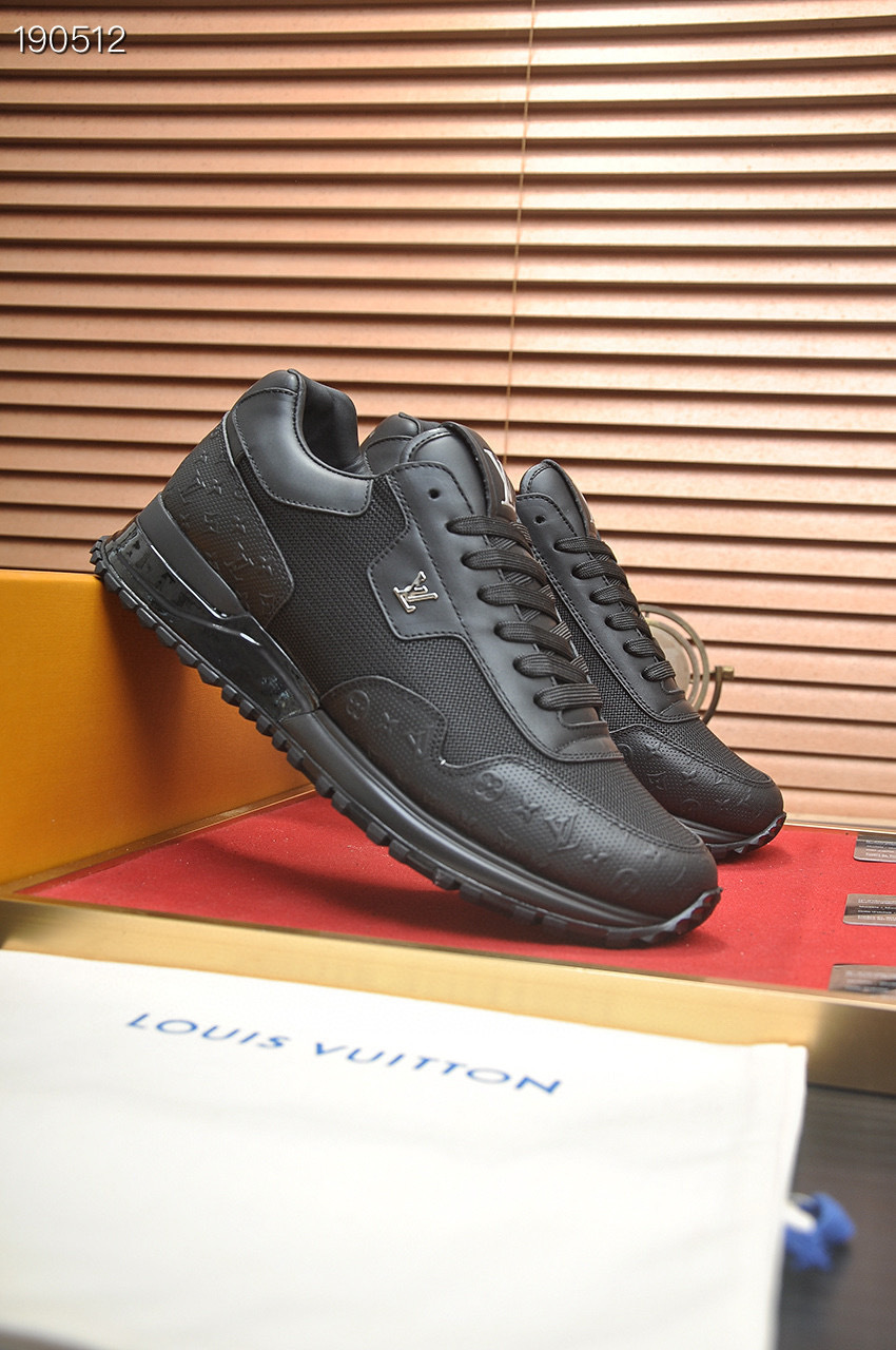 louis vuitton black sneakers size 38-44 gl380 - Image 6