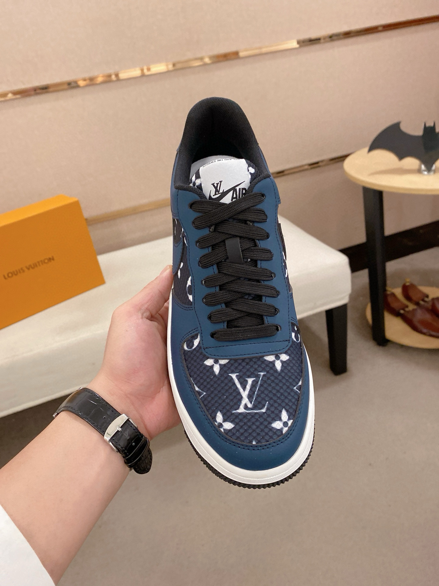louis vuitton x nike air force 1 sneakers - size 38-44 - Image 6