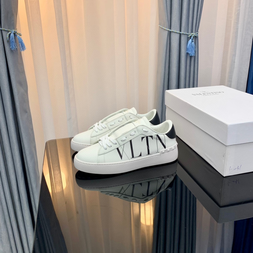 valentino white sneakers for couples - sizes 35-44 - Image 6