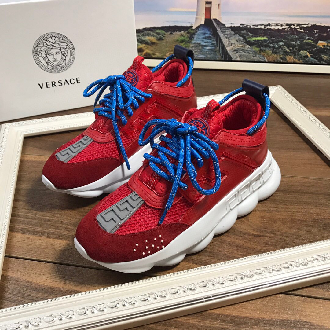 versace red dad sneakers - sizes 35-44 - Image 7