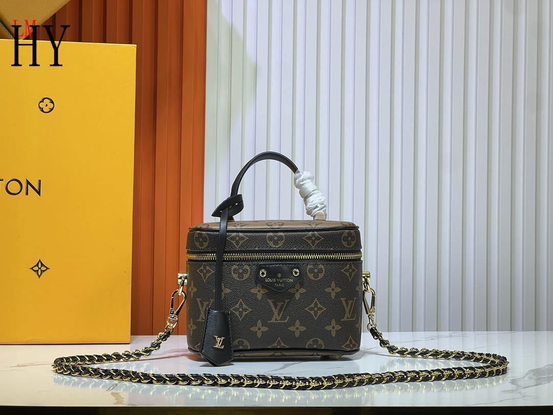 louis vuitton monogram mini box bag - 19x11.5x6.5