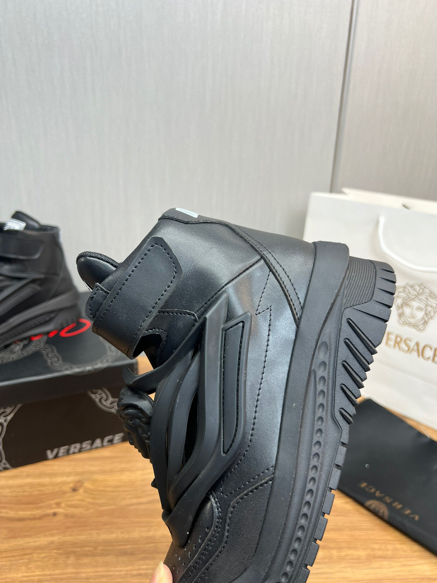 versace black sneakers size 38-44 - Image 7