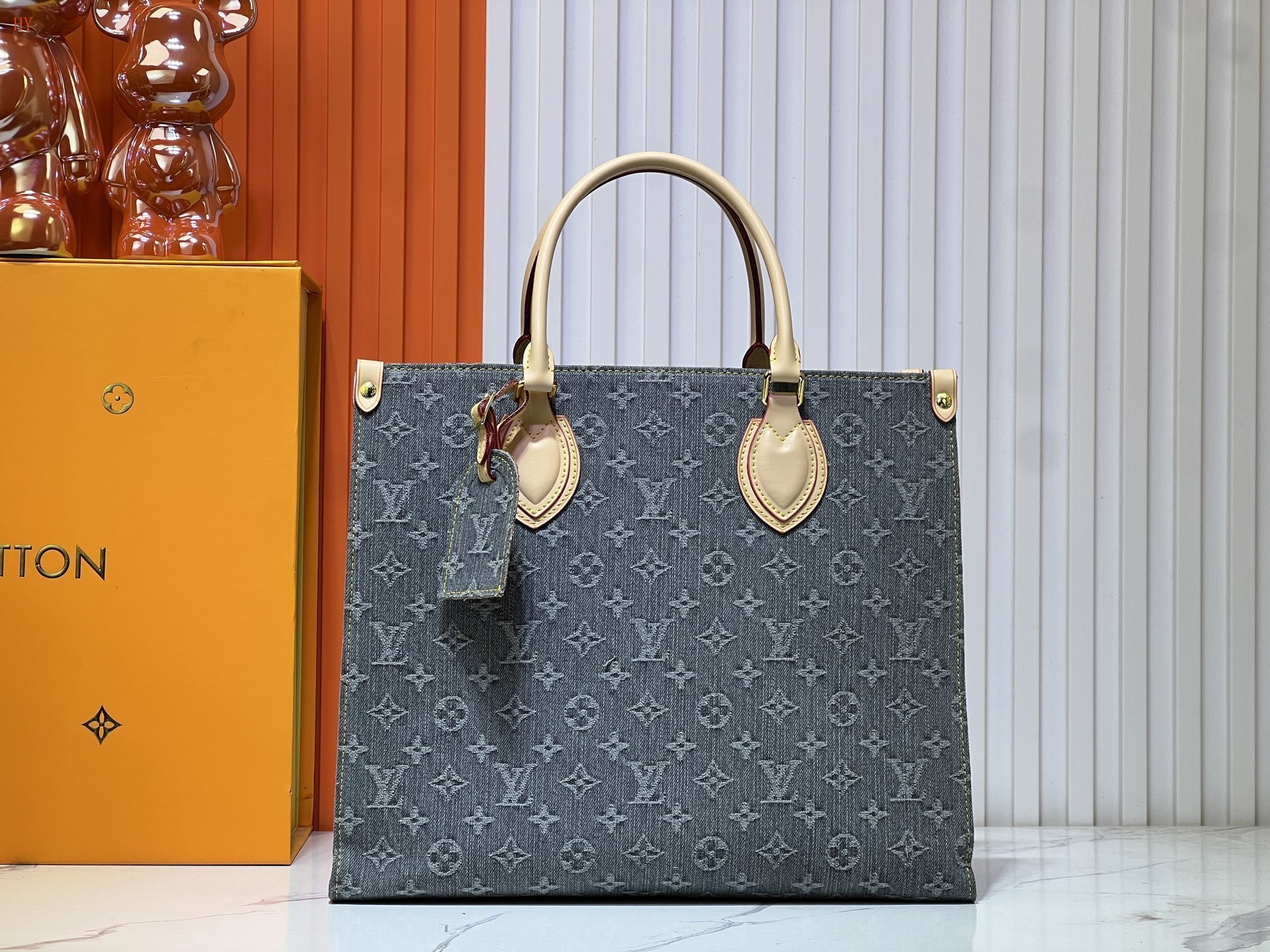 louis vuitton monogram canvas tote bag 35*27*14