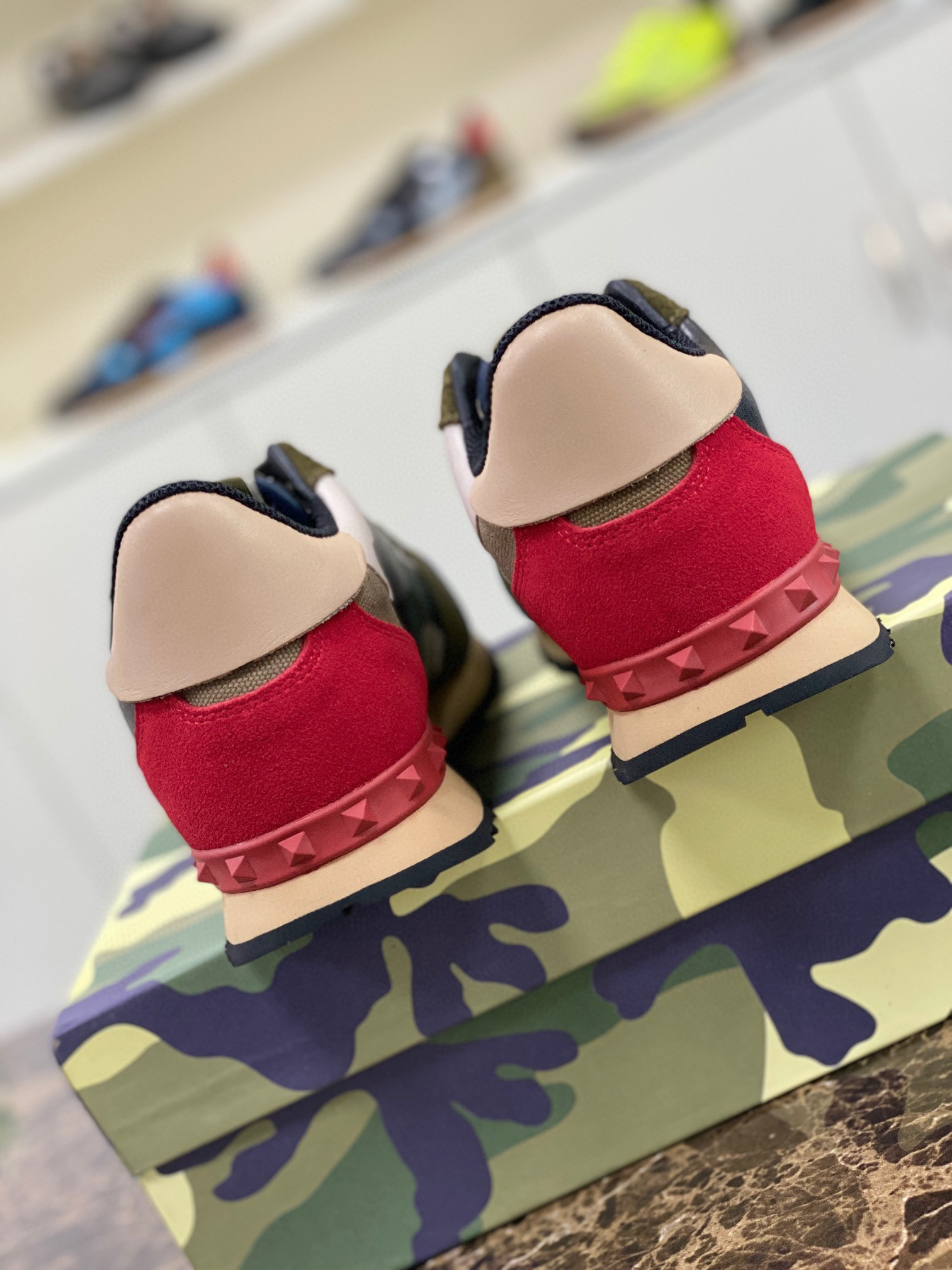 valentino camo sneakers 38-44 - stylish casual footwear - Image 7