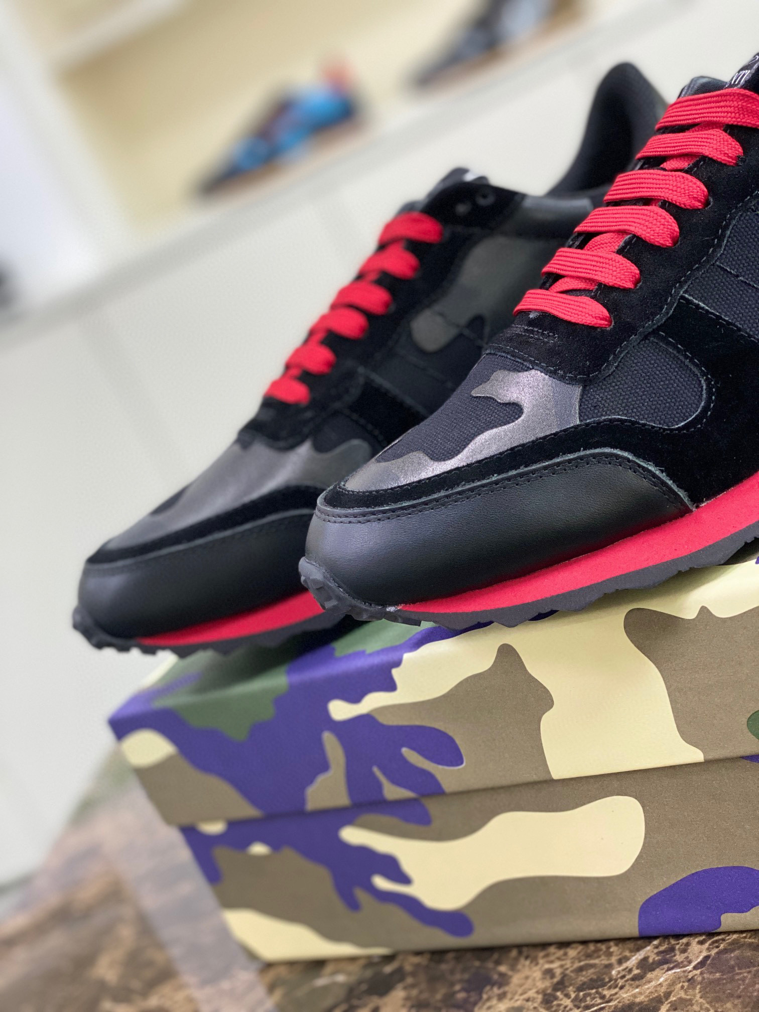 valentino camouflage casual sneakers 38-44 - Image 7