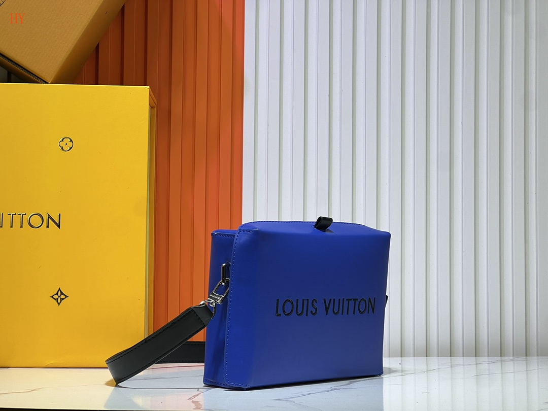 louis vuitton blue bag 23x16.5x7 cm - model 118051 - Image 7