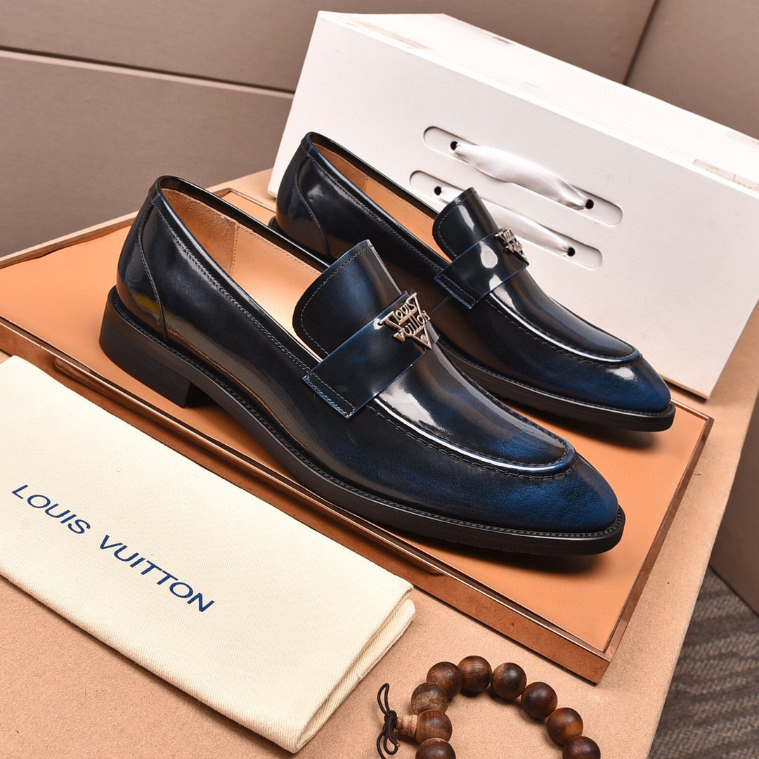 louis vuitton leather shoes size 38-44 - Image 7