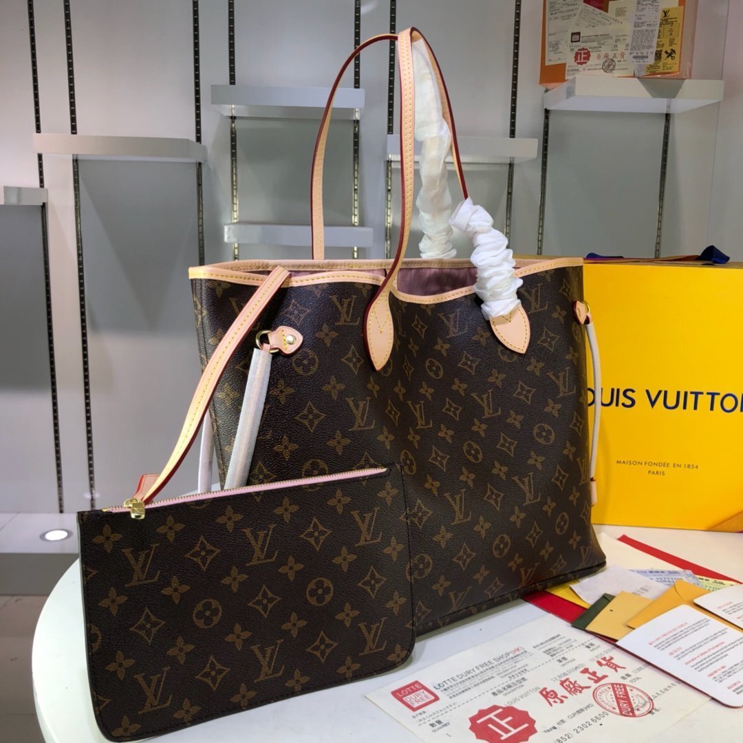 louis vuitton monogram neverfull mm tote bag - Image 7